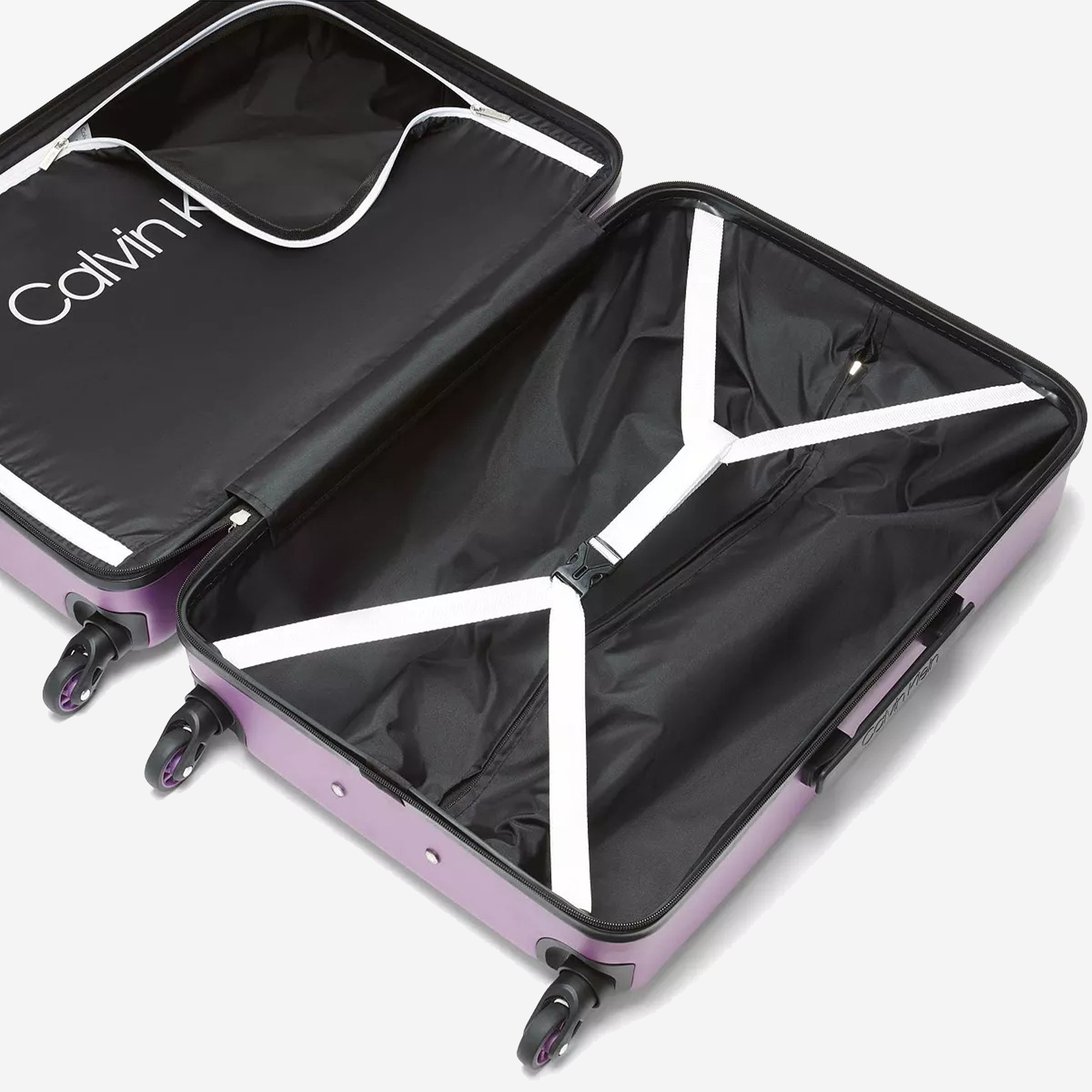  Calvin Klein Vision Luggage Set - 3 pcs - Purple 