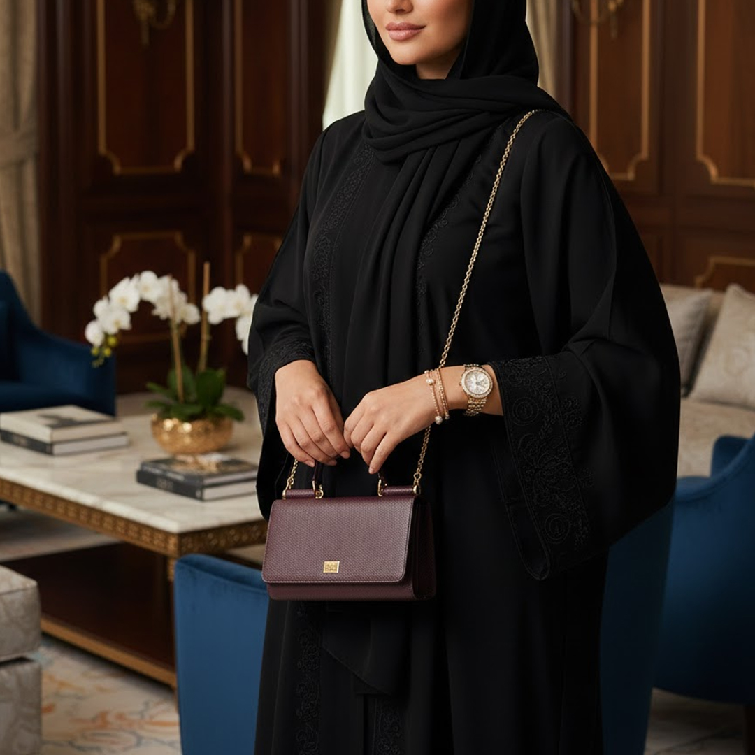  محفظة هاتف بسلسلة ماركة دولتشي اند غابانا 