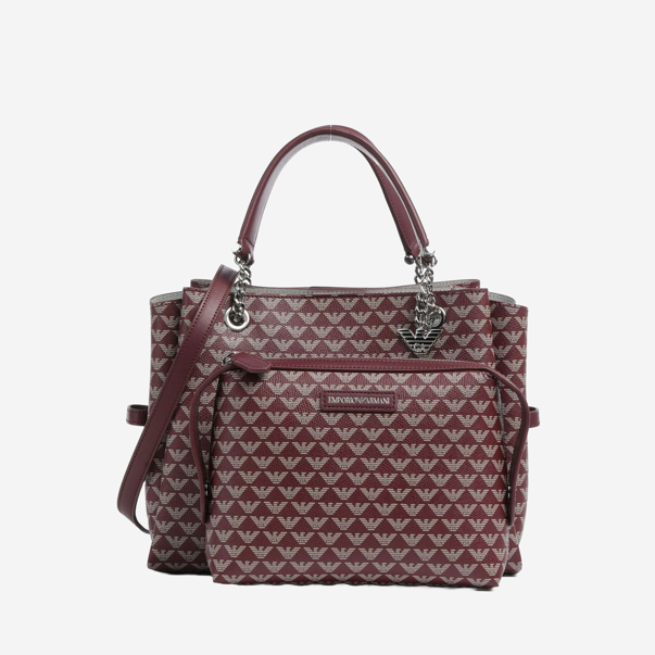  Emporio Armani Annie Handbag dark red 