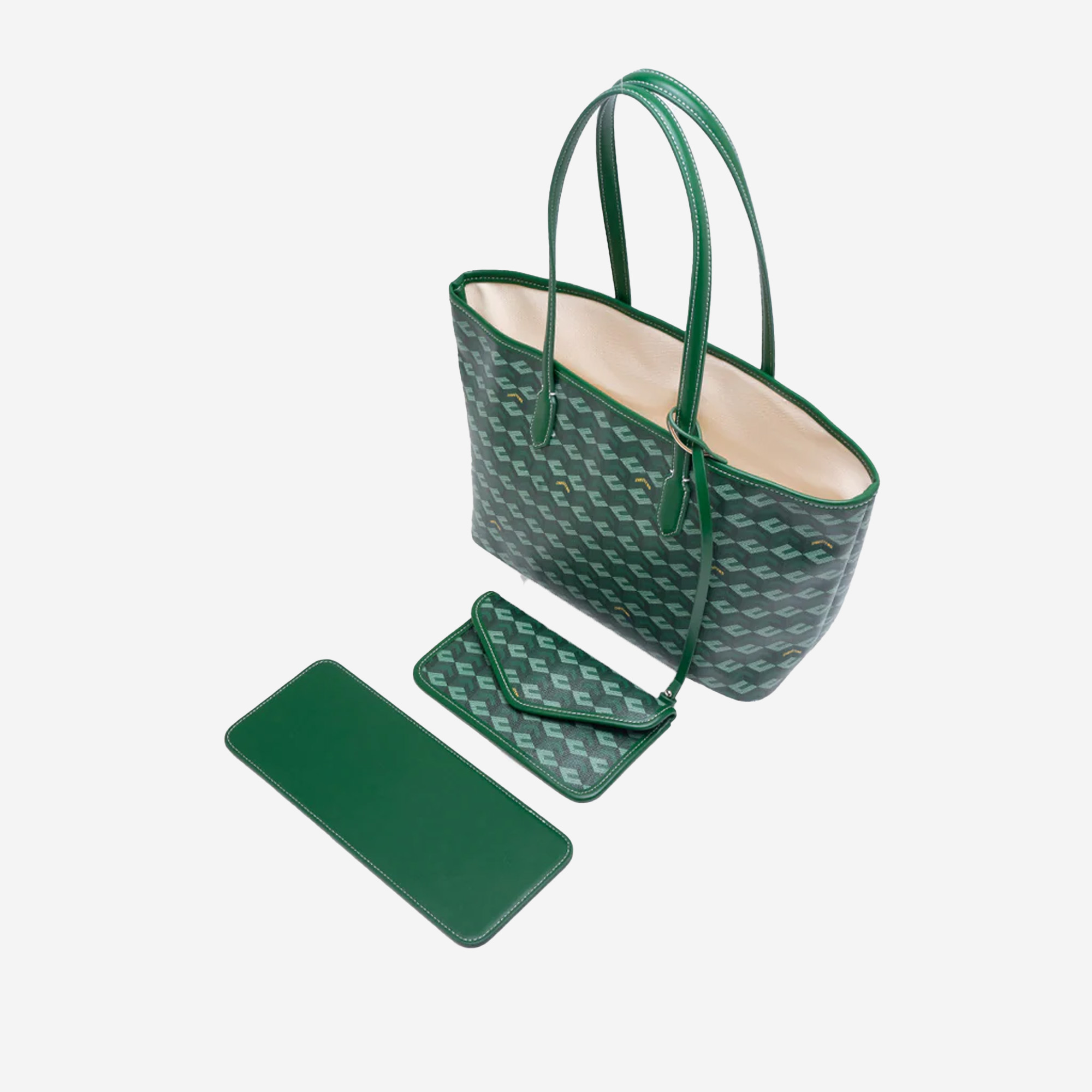  Christy Ng Russo Medium Tote Bag Green 
