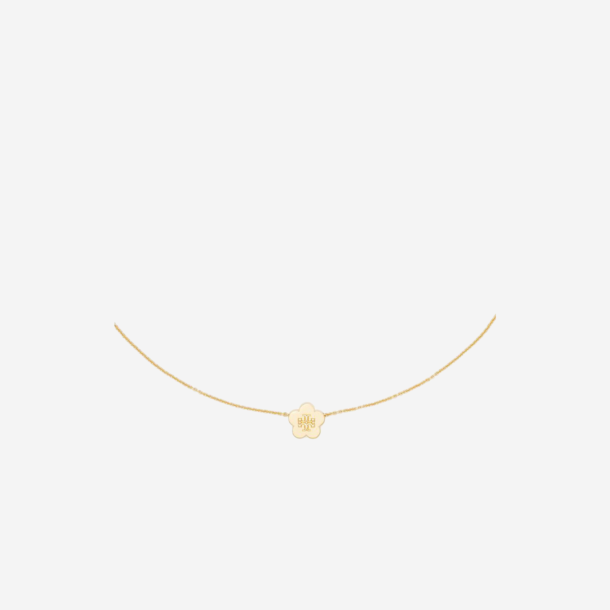  Tory Burch Kire Flower Pendant Tory Gold  