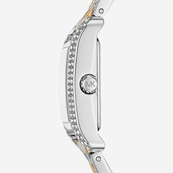  Michael Kors Mini Monroe Pavé Two-Tone Watch 