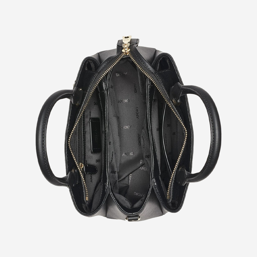  Dkny Paige Medium Satchel Black 