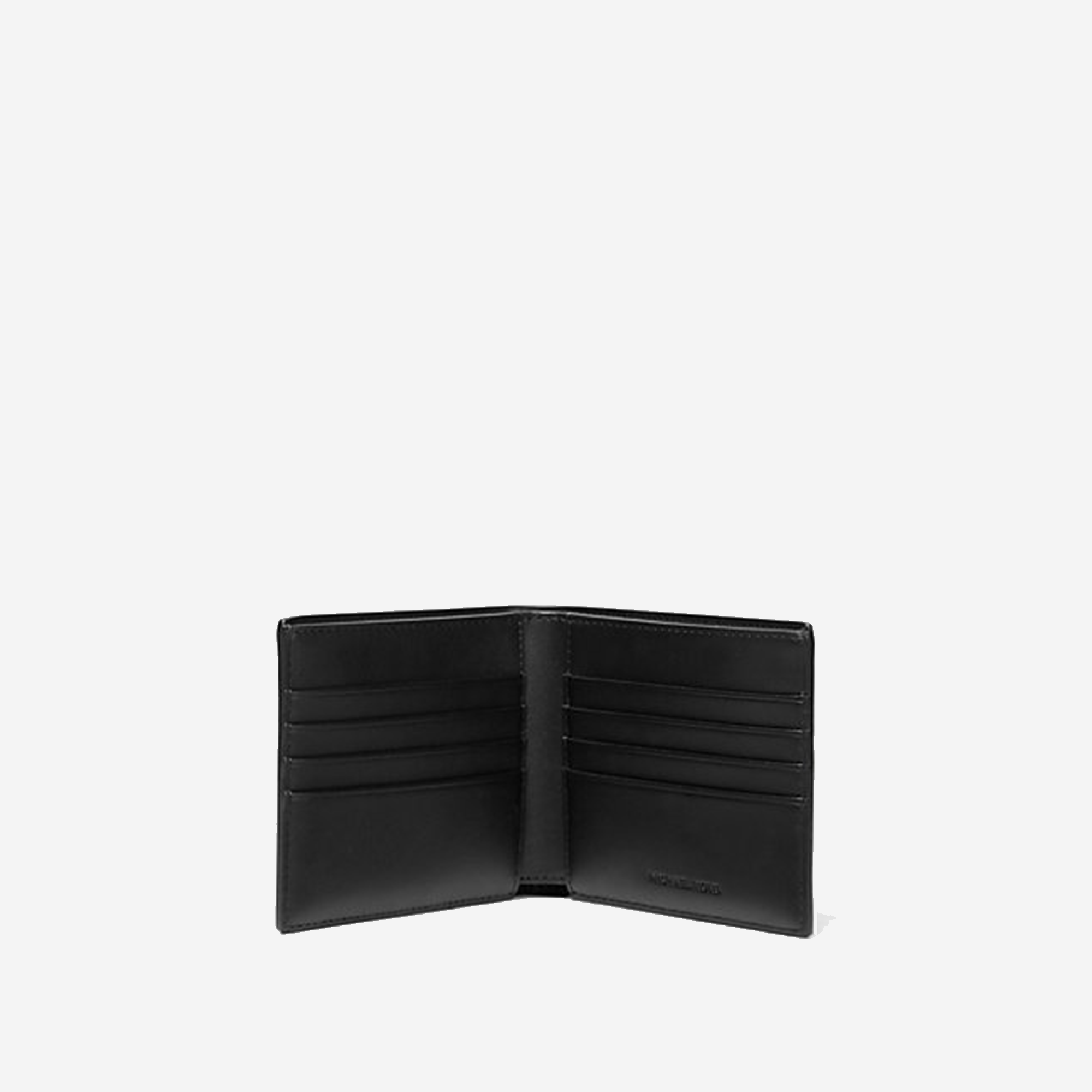  Michael Kors Signature Logo Billfold Wallet and Belt Gift Set Brown / Black 