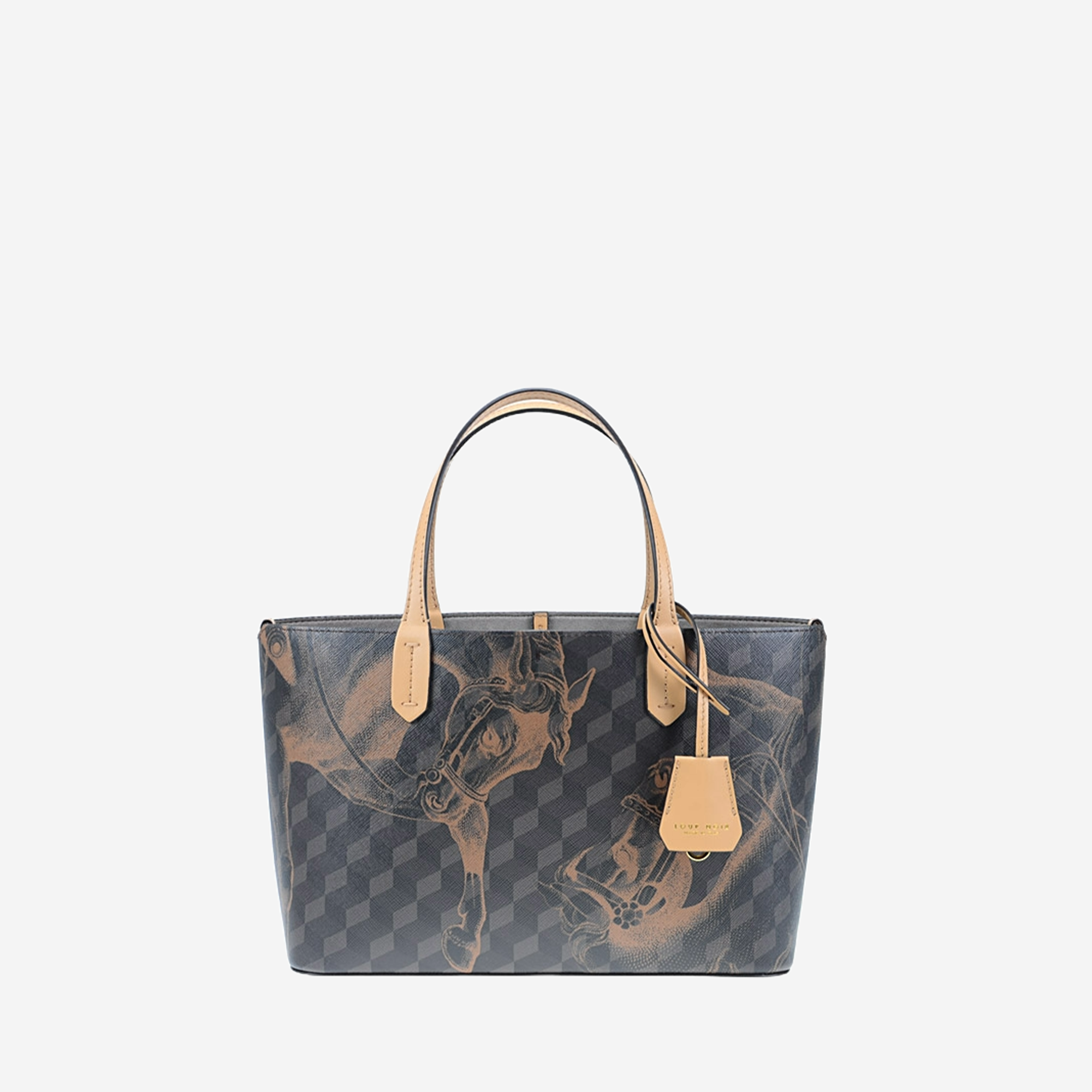  Loup Noir Mini Shopper Cheval Brown / Dijon (Pre-Order Within 14 Days) 