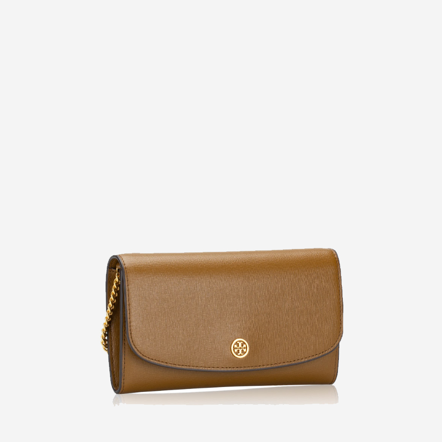  Tory Burch Robinson Chain Wallet 