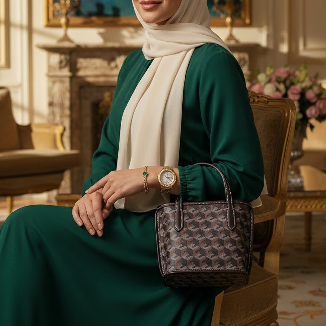  حقيبة روسو مايكرو توت ماركة كريستي إن جي  – لون بني كستنائي 