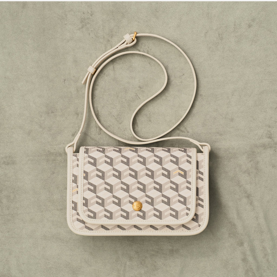  Christy Ng Hugo Messenger Bag White 