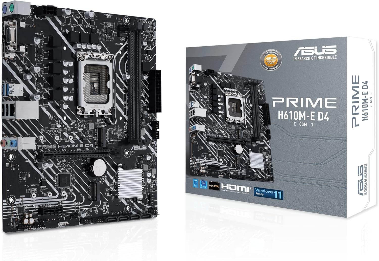 PRIME H610M-E D4-CSM اللوحة الام 