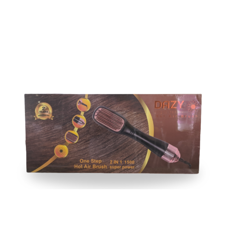 دازي فرشاة شعر حرارية + مجفف 2*1