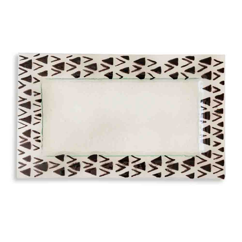 Geometric Serving Platter