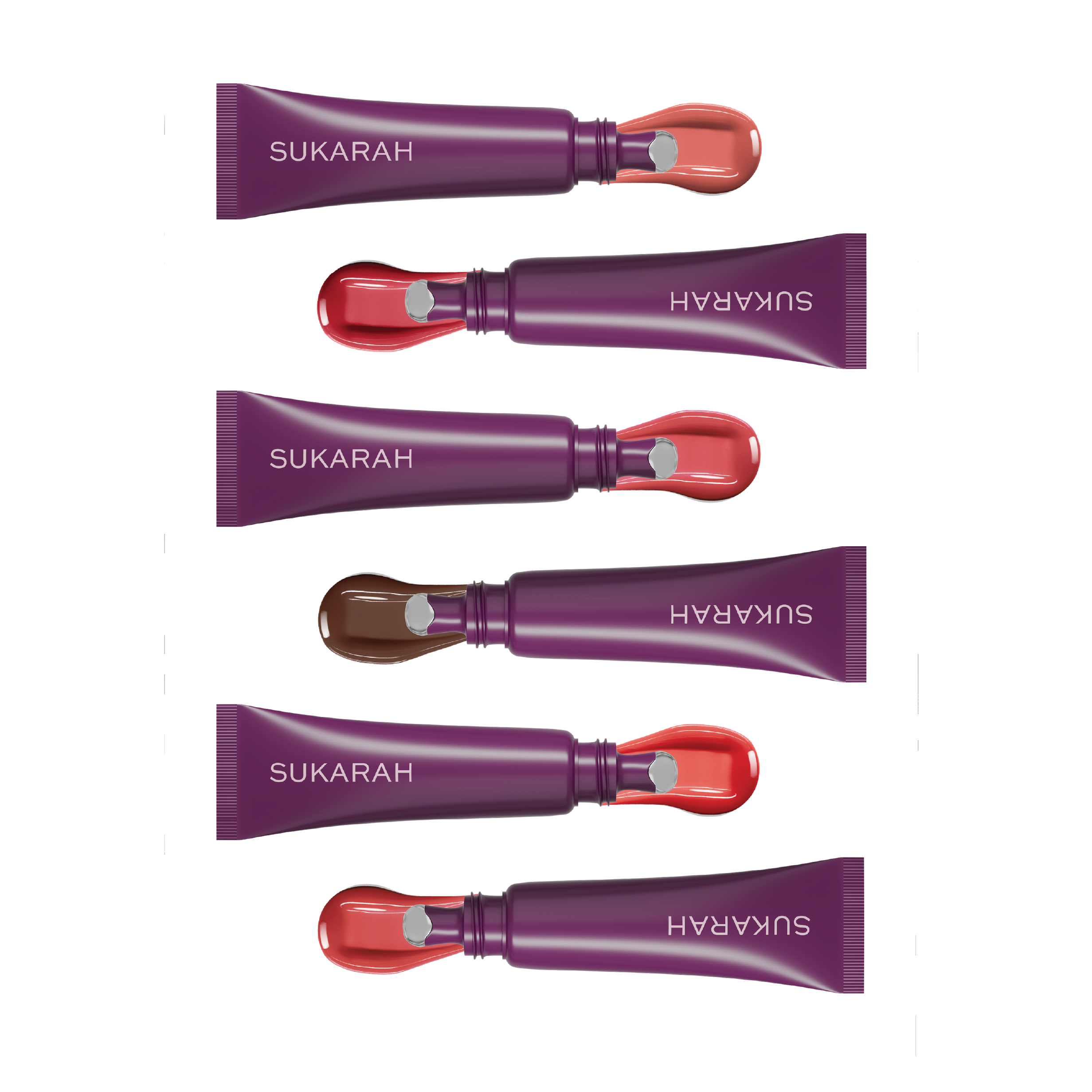 Full Lip Gloss Collection 6 shades