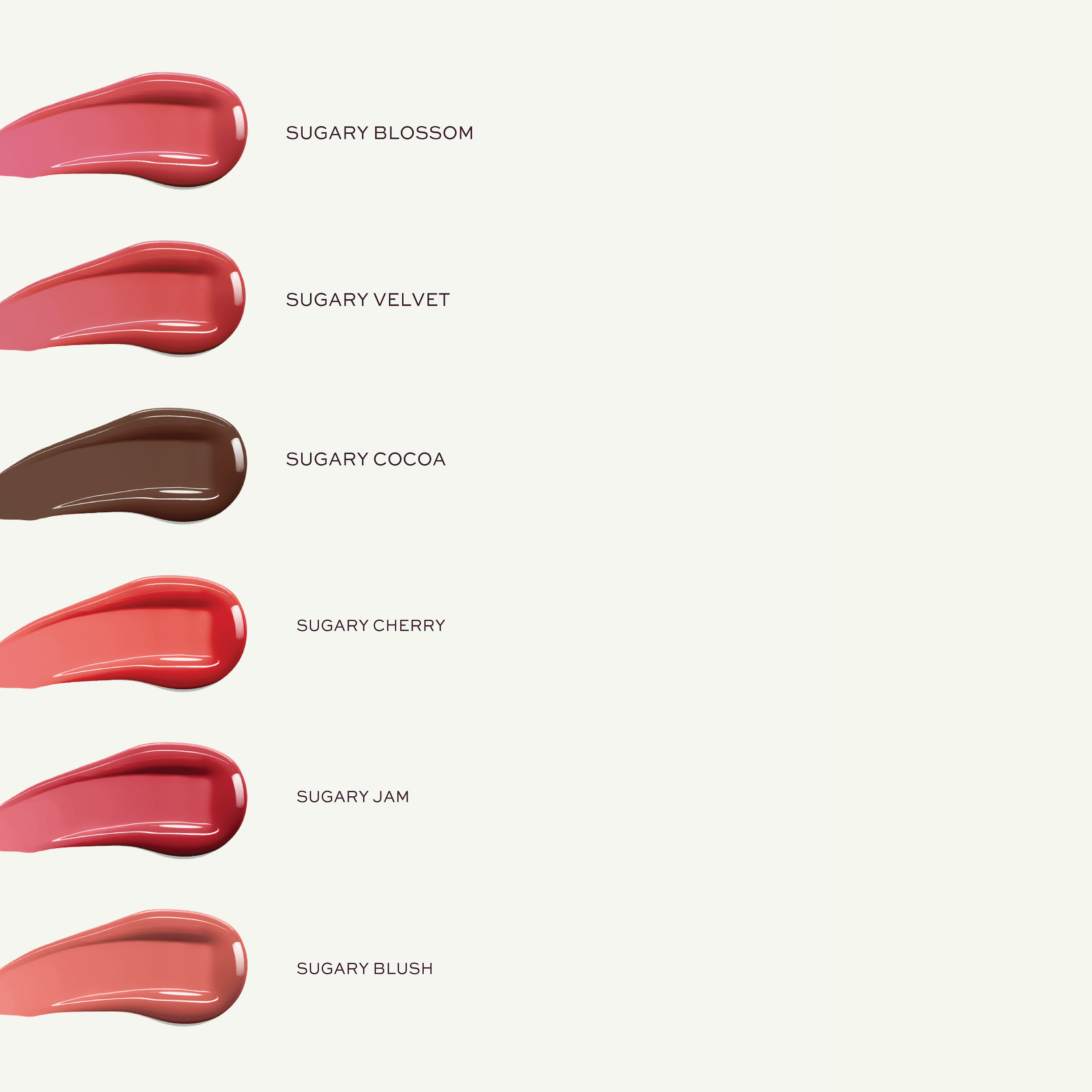 Full Lip Gloss Collection 6 shades