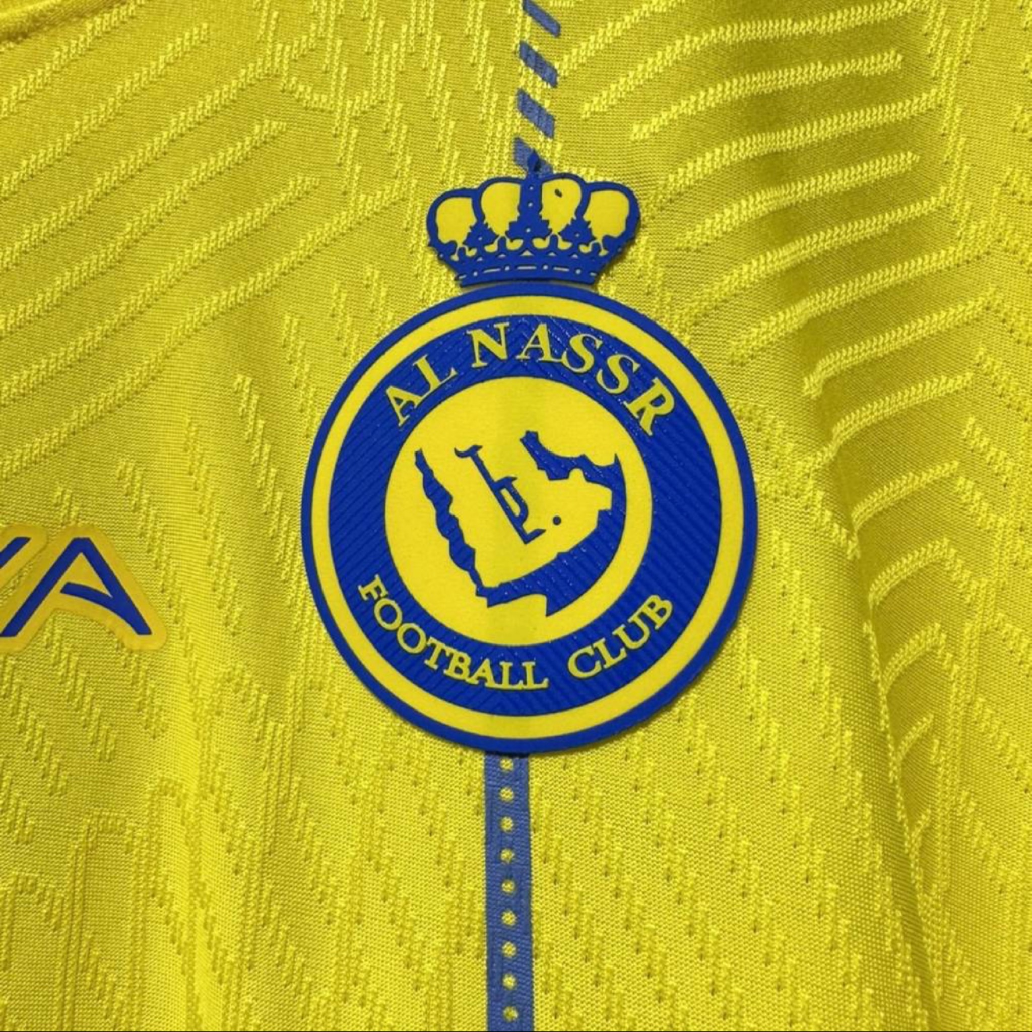  النصر مع اضافة اسم ورقم رونالدو 