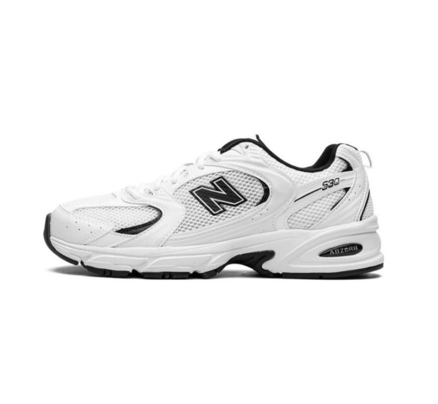  NEW BALANCE  white&black 530 