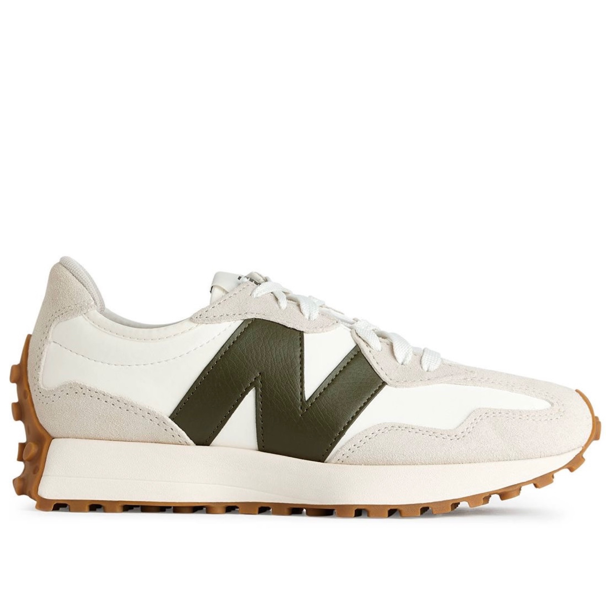  NEW BALANCE white & green 327 