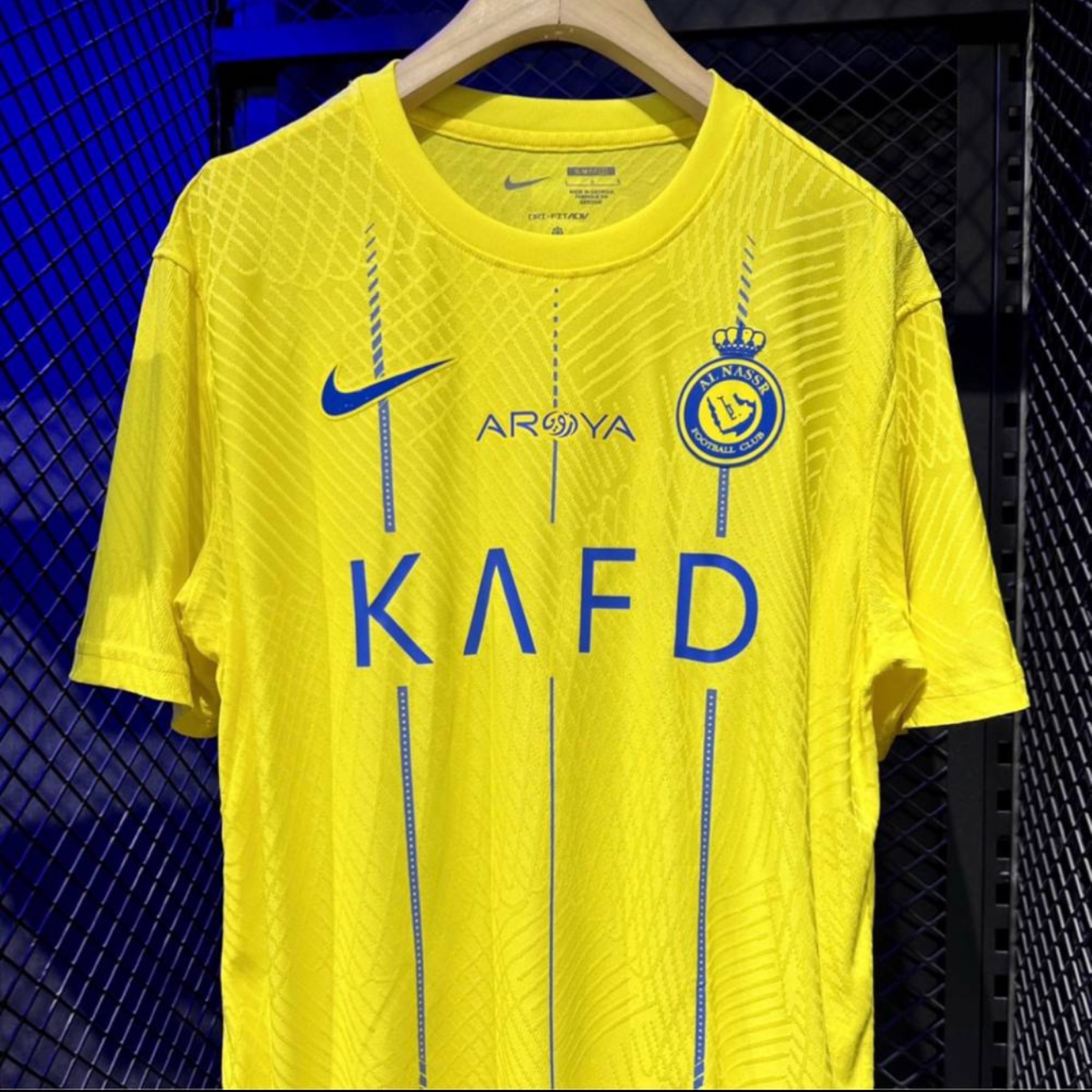  النصر مع اضافة اسم ورقم رونالدو 