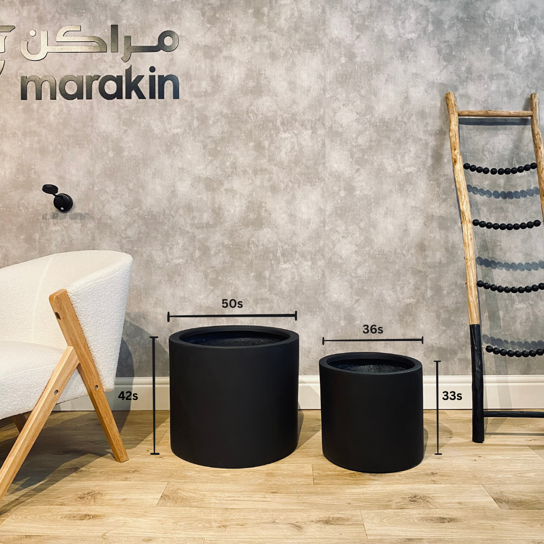  مراكن اسطوانية من الفيبر جلاس  