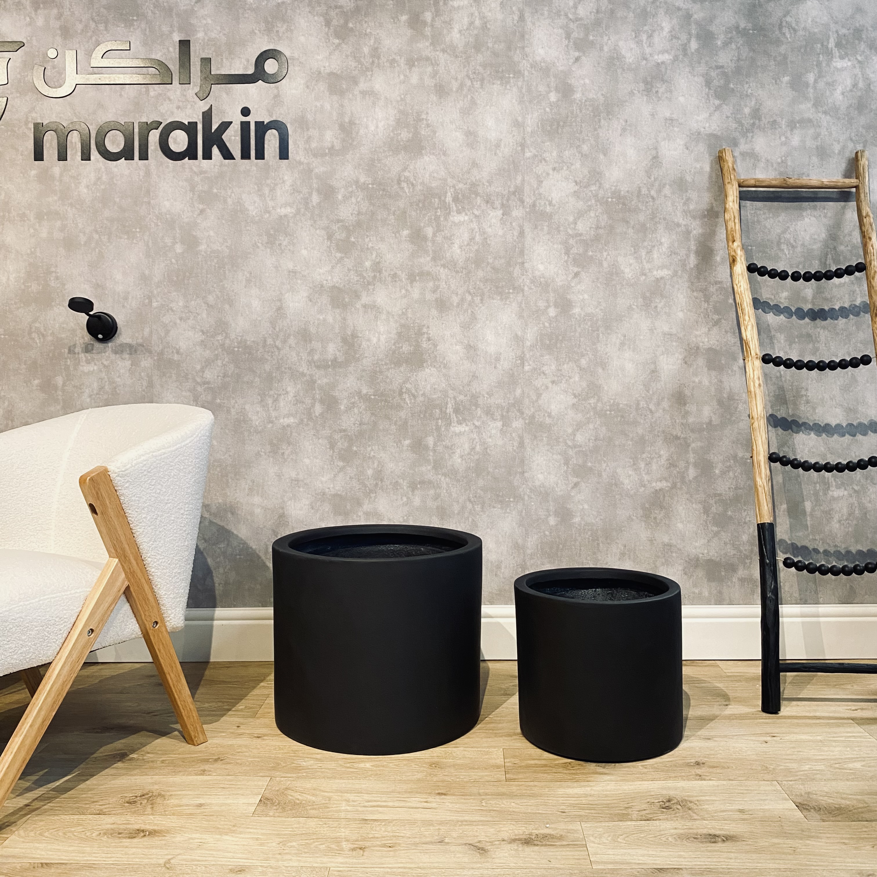  مراكن اسطوانية من الفيبر جلاس  