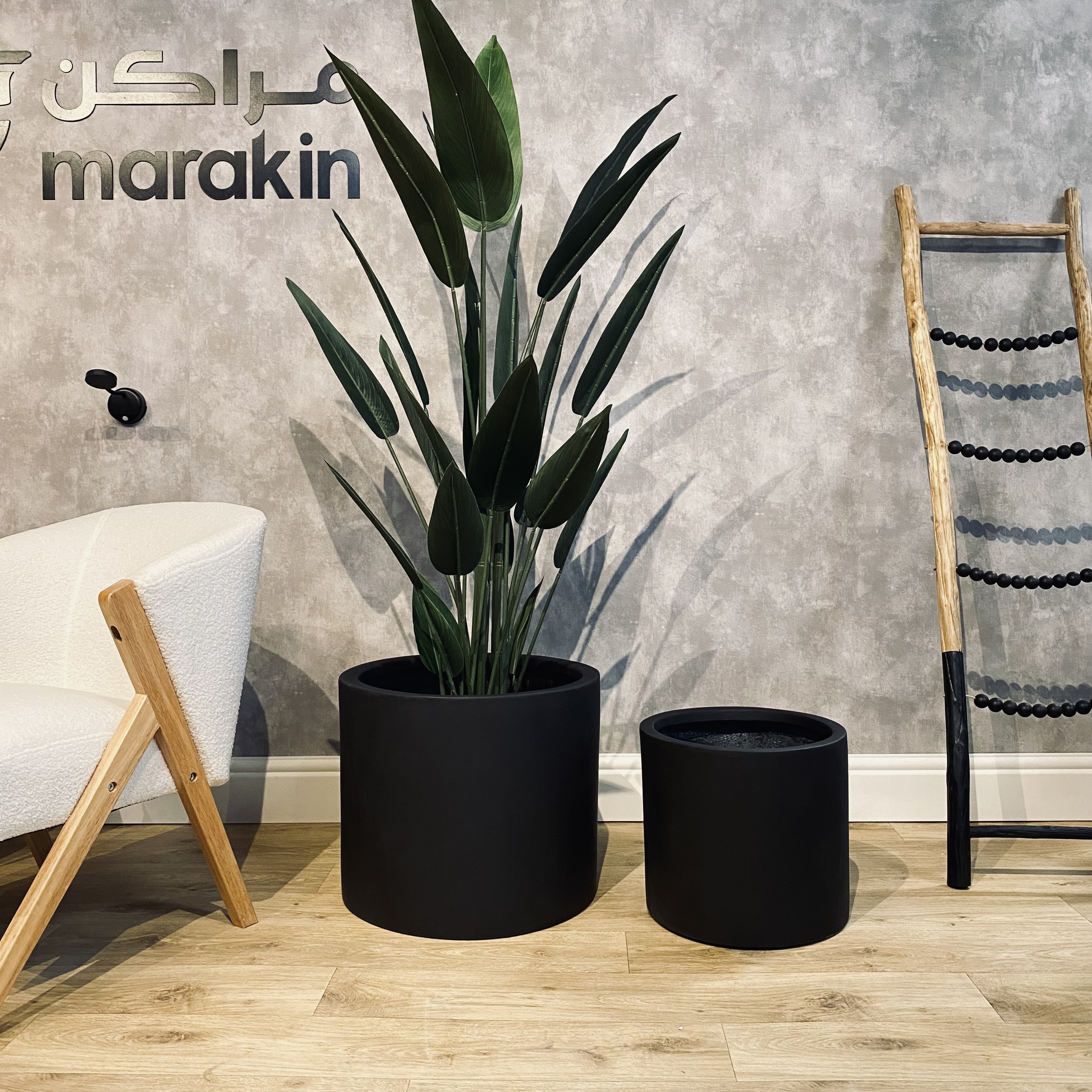  مراكن اسطوانية من الفيبر جلاس  
