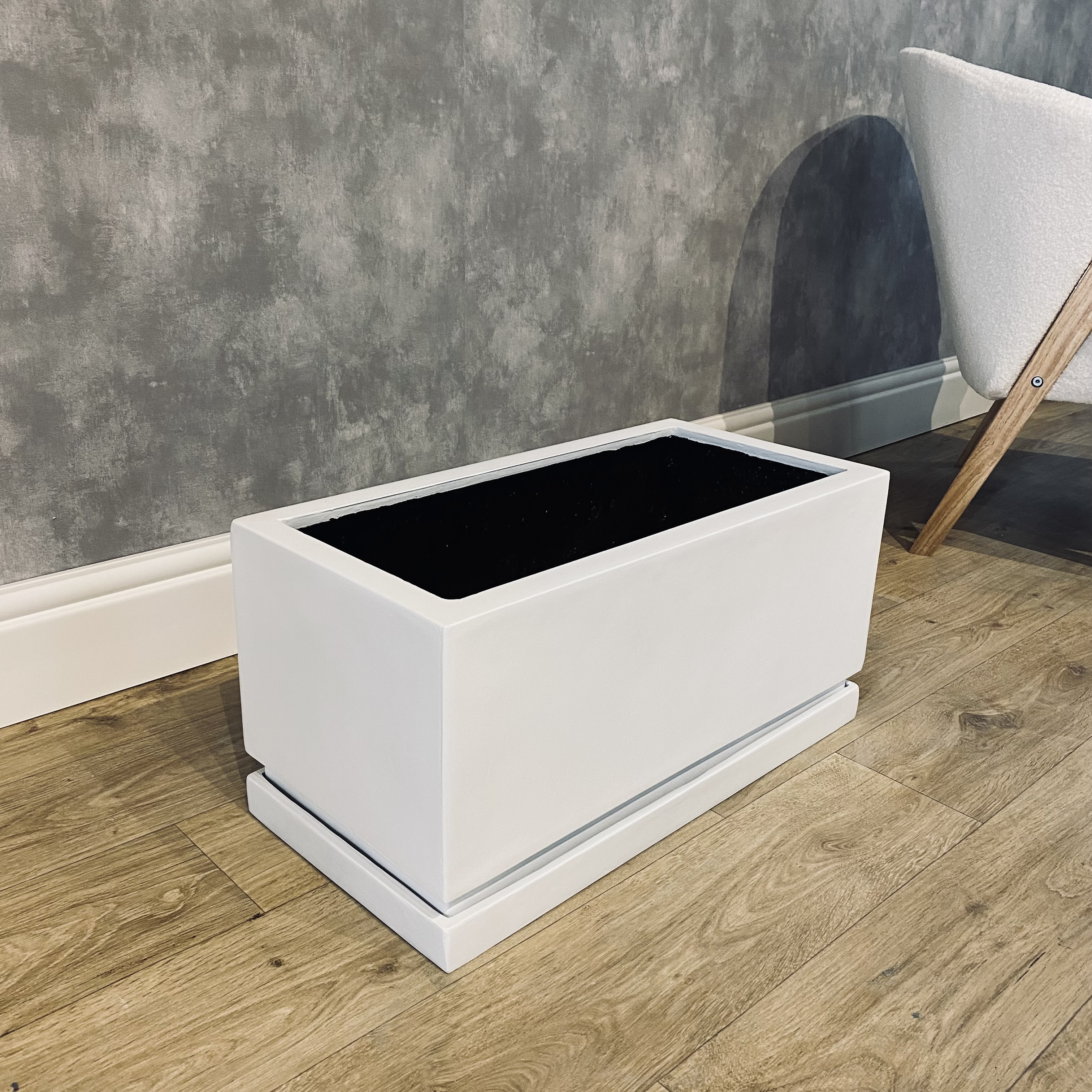  حوض زراعة 60*30*30 مع صحن حماية 