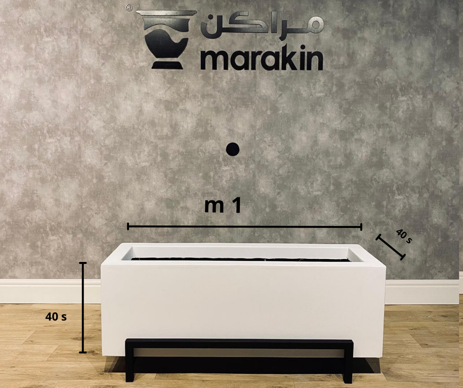  حوض مستطيبل 100*40*40 
