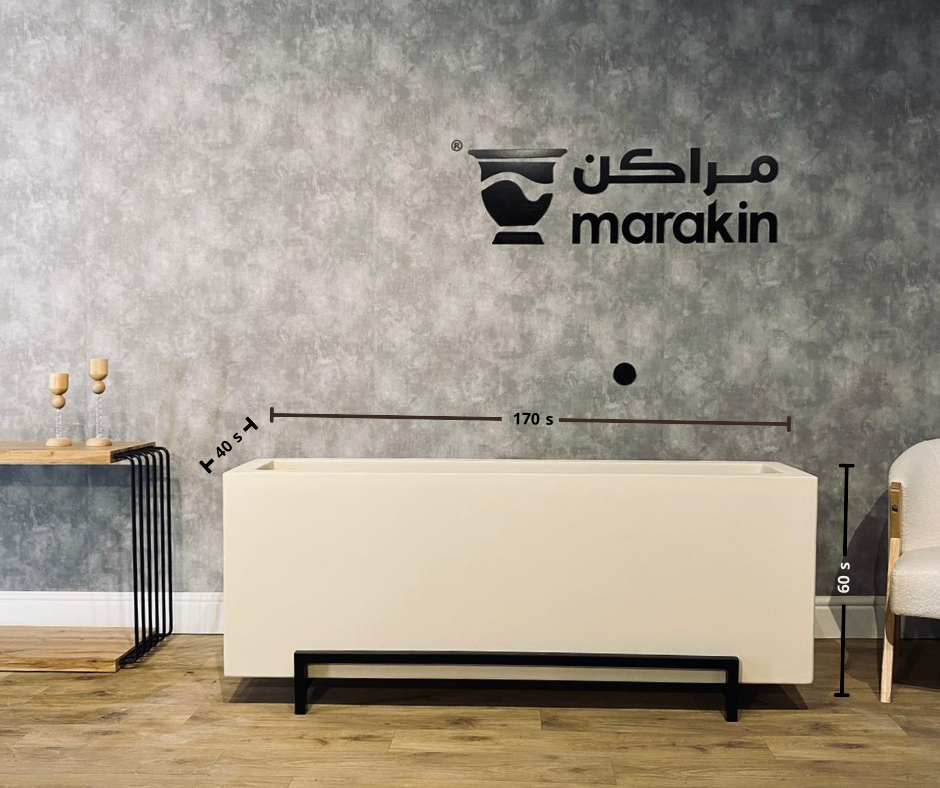   حوض مستطيبل 170*60*40 