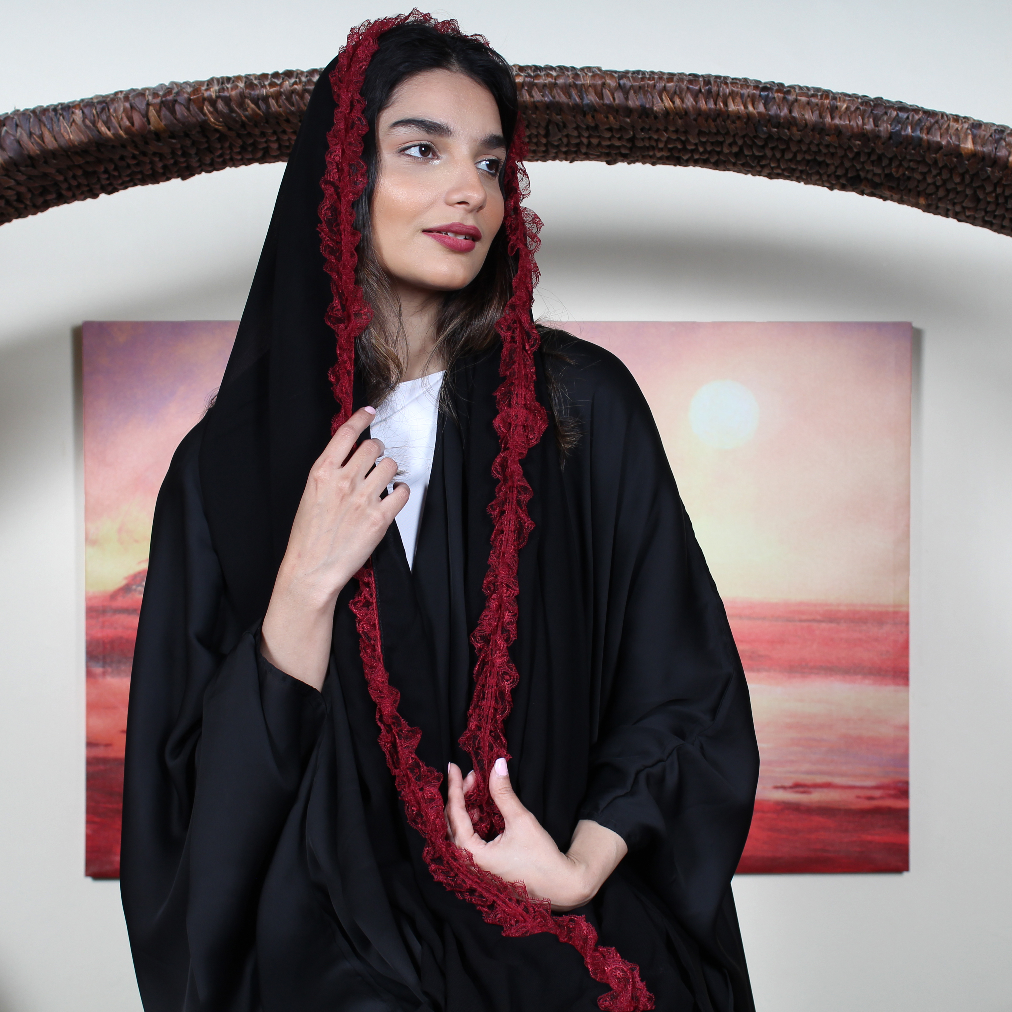 strapless open back dress Lady Black Tie - Sheila Strapless Maxi Dress with Scarf