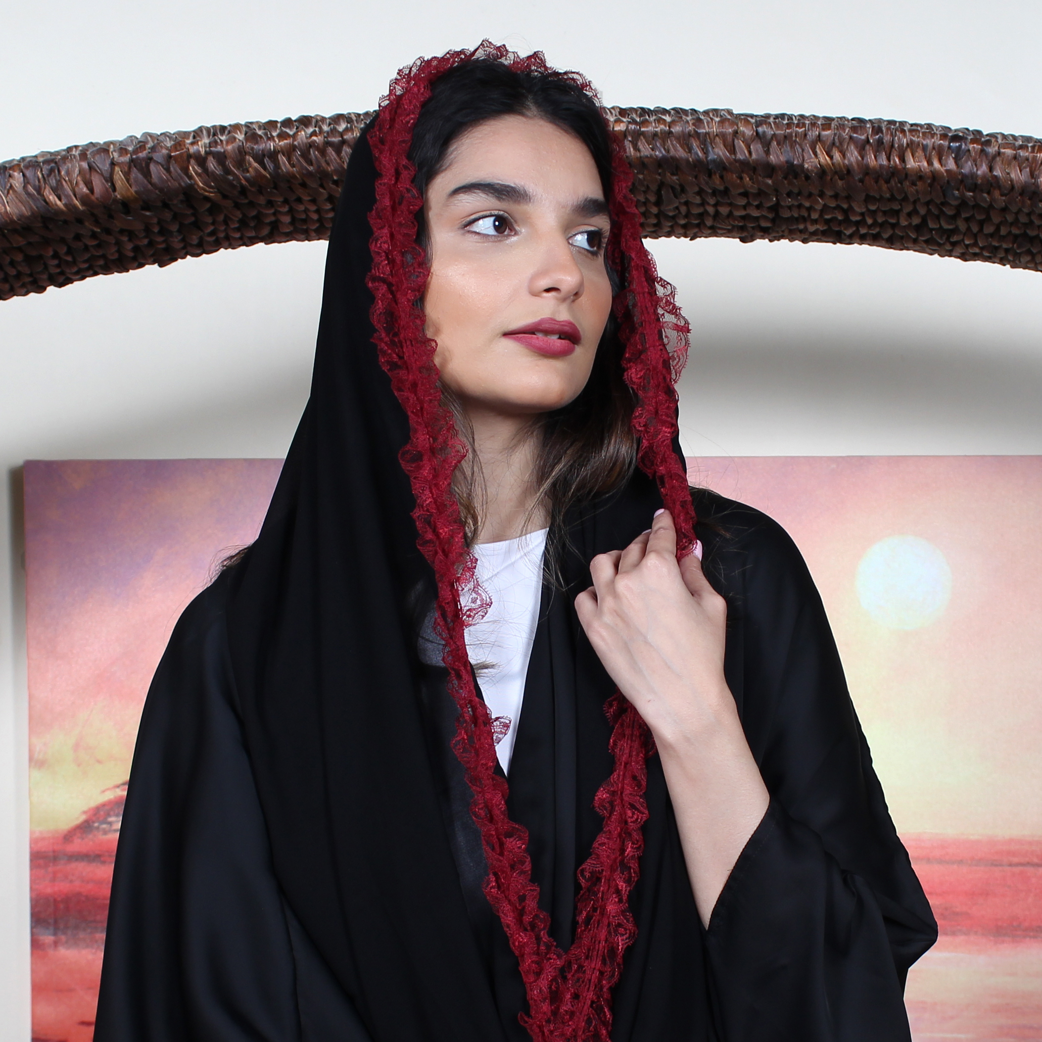 طرحة سوداء