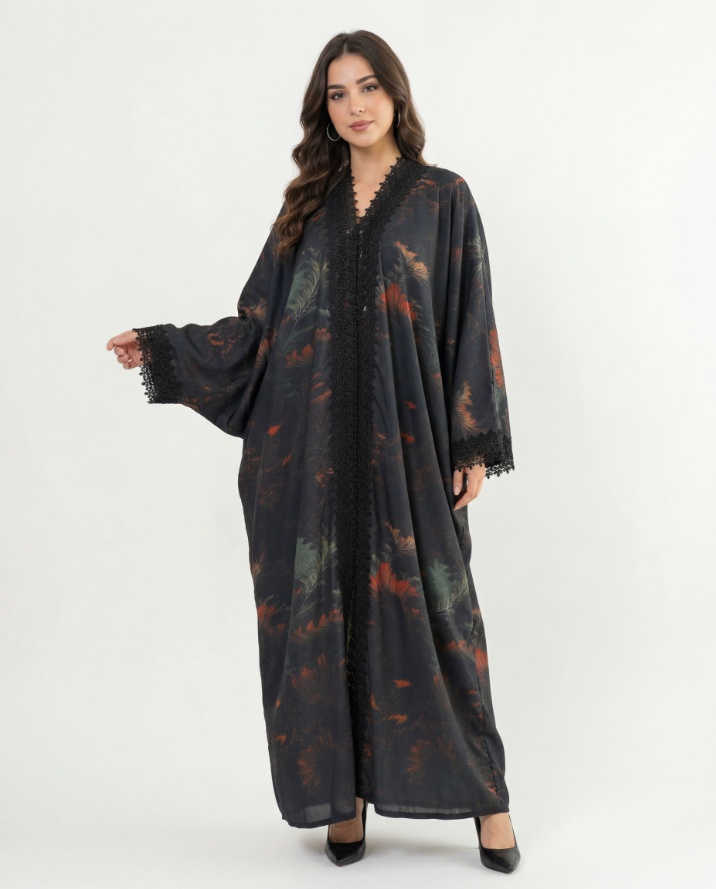 عباية ملونة