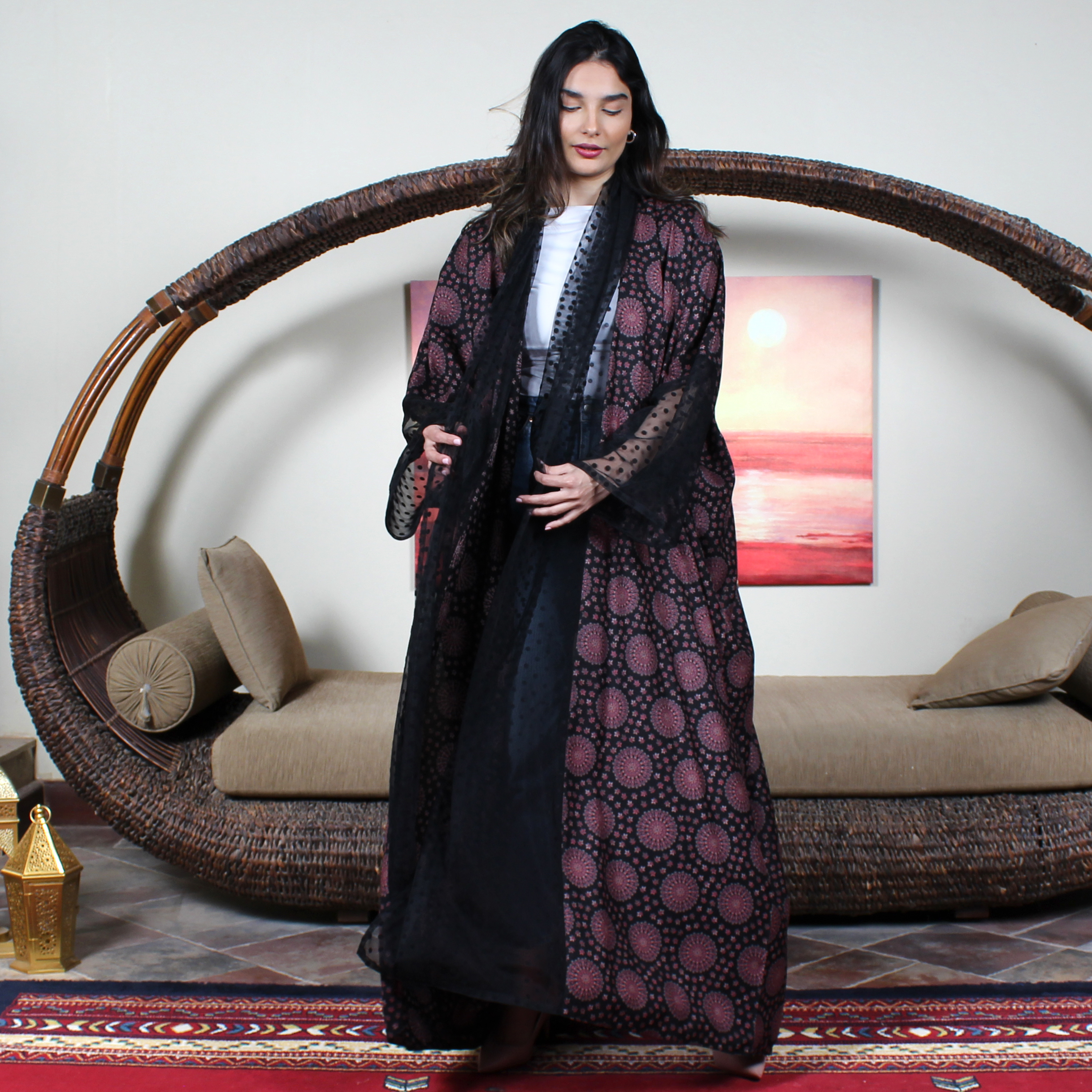 عباية فخمة