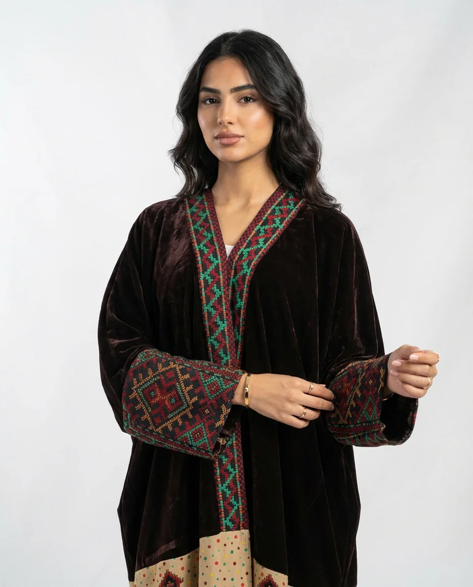 عباية شتوية فاخرة