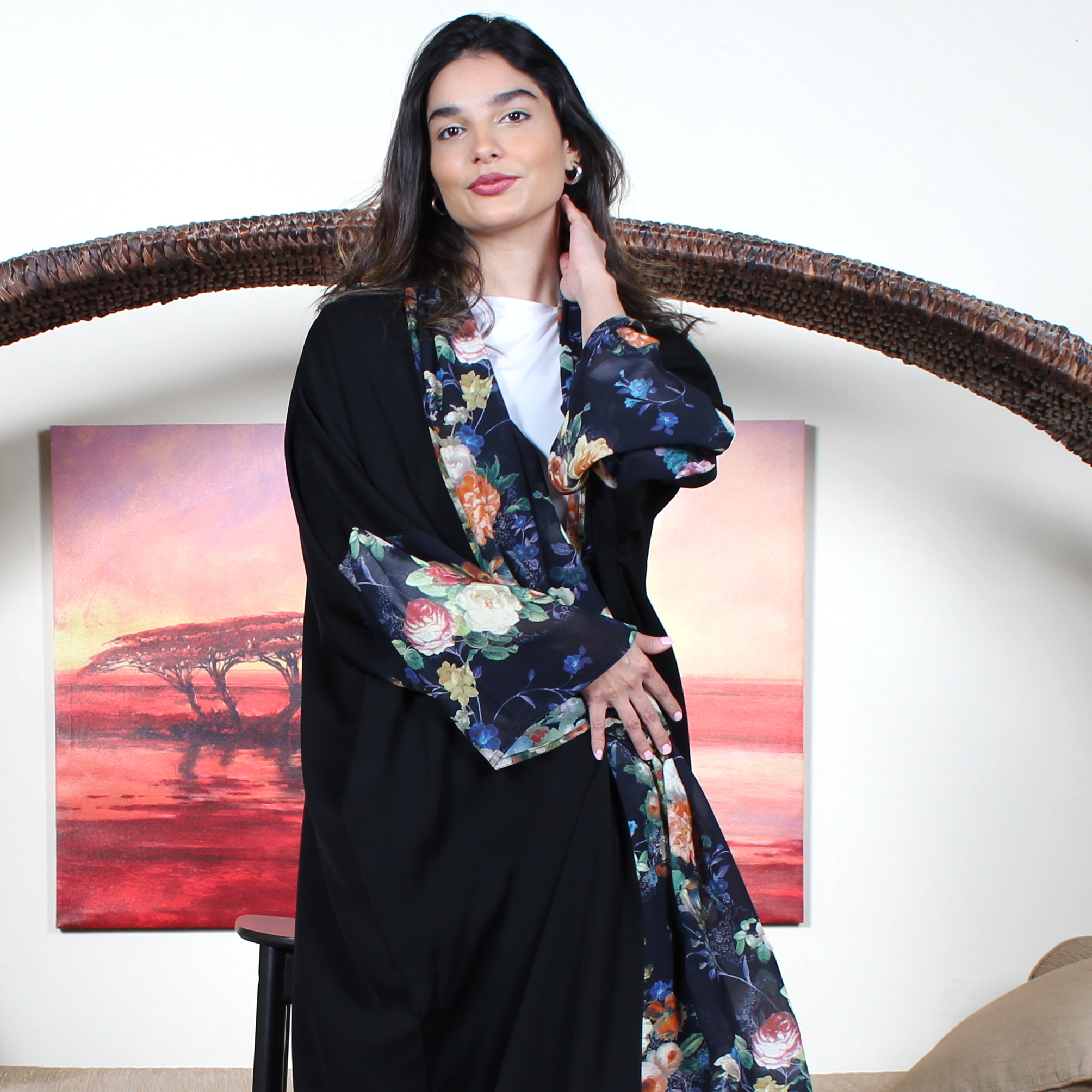 عباية أنيقة فخمة