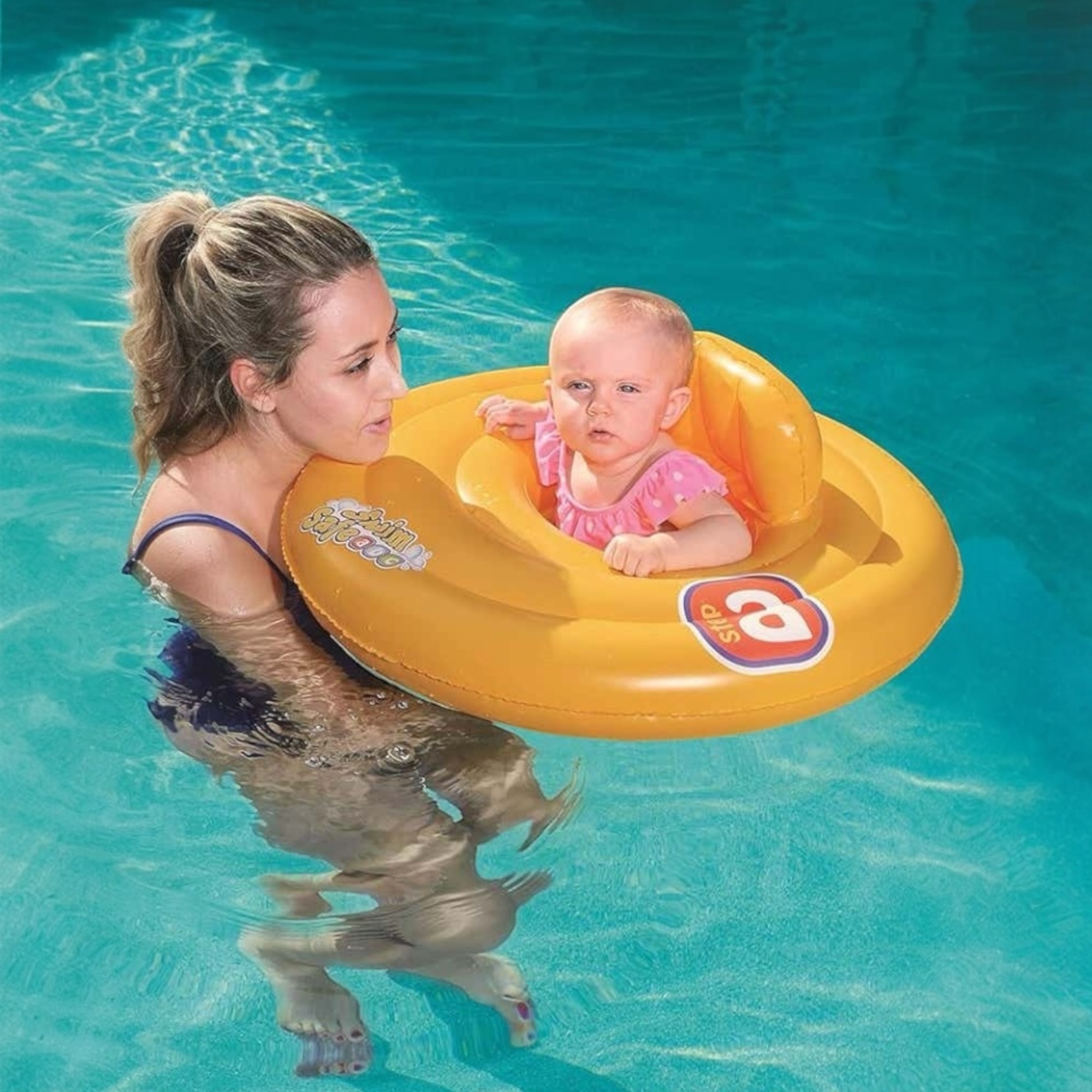  Kids Pool Float with Round Design – High-Quality Pool Accessories and Floaties with Unique and Fun Styles 