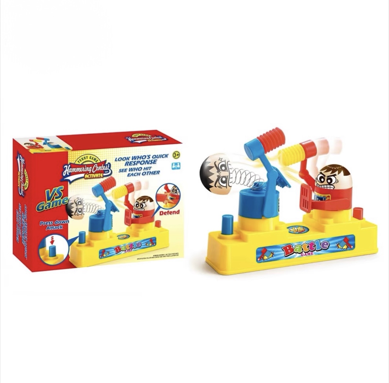  Kids Group Head Hammer Game – Competitive Group Game for Children 