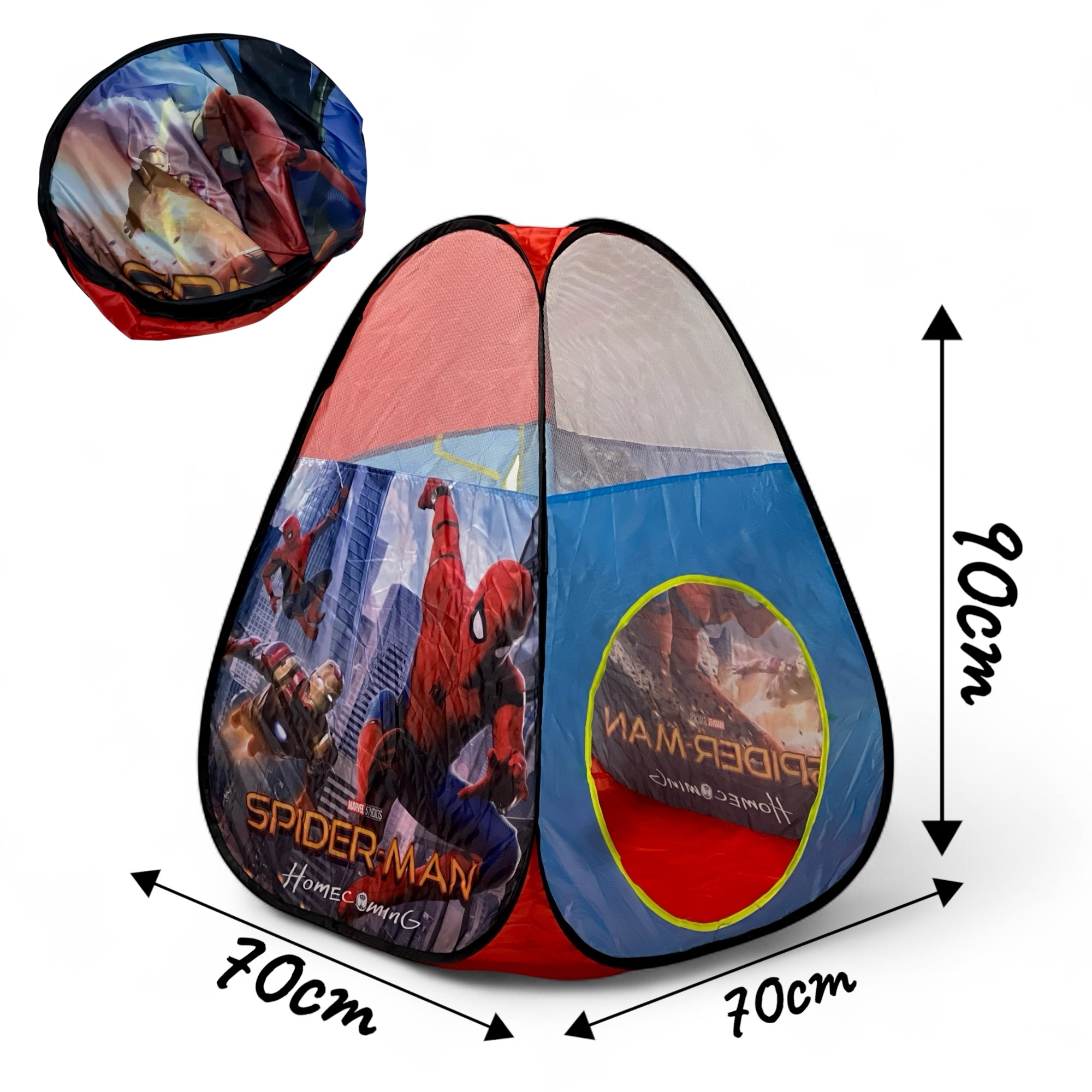  Spider-Man Kids’ Play Tent with Balls – fun Spider-Man-themed play tent for children with colorful ball pit setup 
