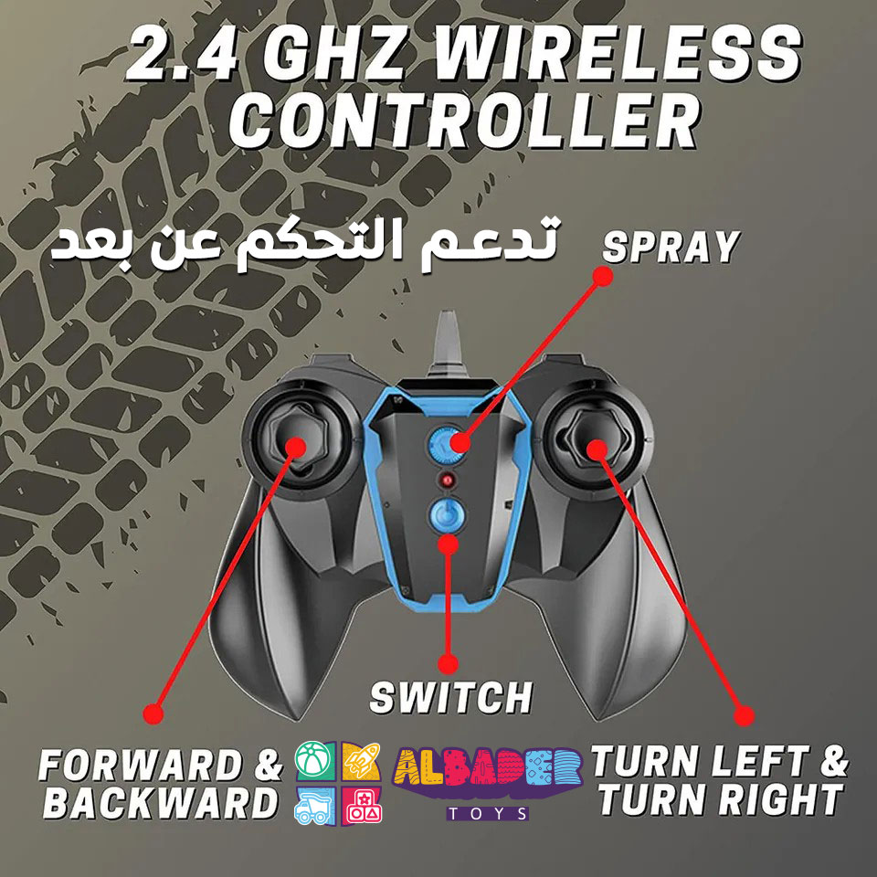  تدعم التجكم عن بعد 
