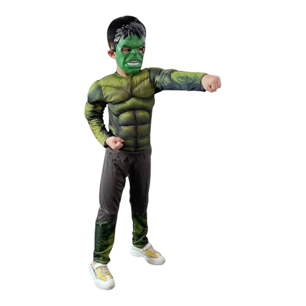  Hulk Character Costume for Kids - Superhero Costume for Children 