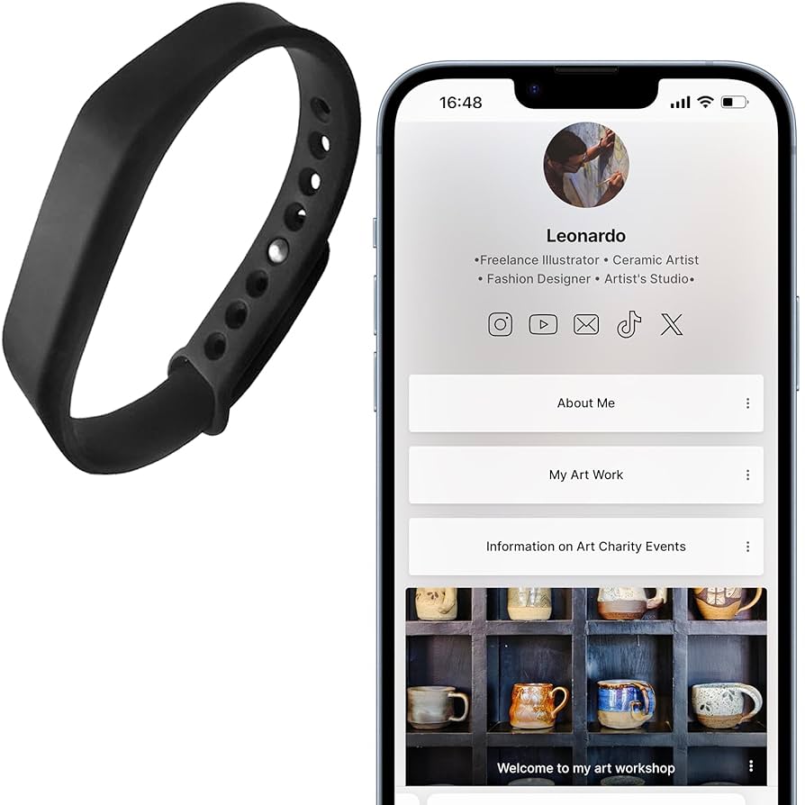  سوار NFC الأمان للأطفال لتحديد هوية الاطفال 