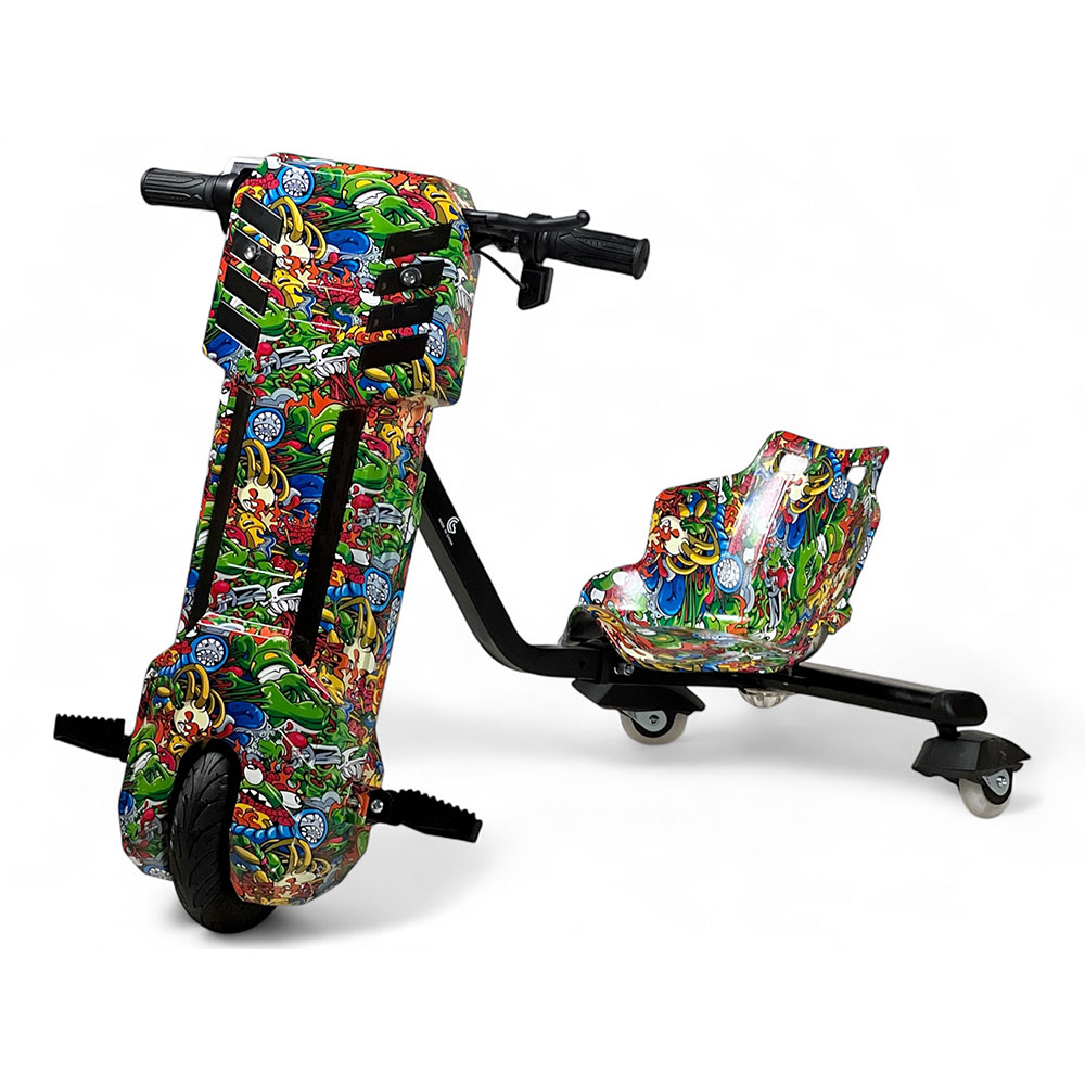  Large Electric Drift Scooter “Transformers Edition” – Light-Up Design for Ultimate Riding Fun 