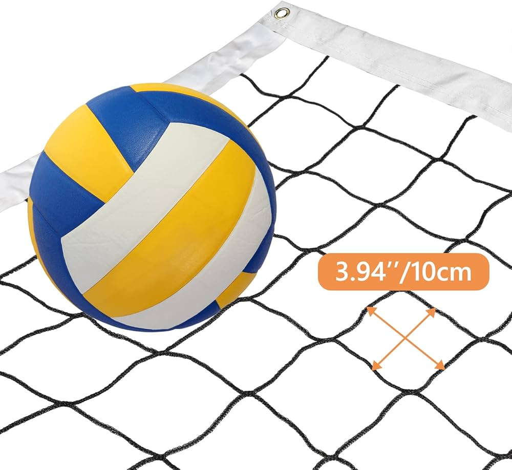  شبك طائرة بطول 9.5 متر - لعبه شبكة للكرة الطائره للملاعب 