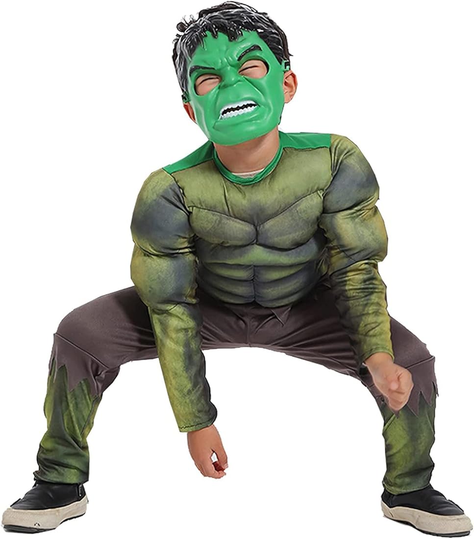  Hulk Character Costume for Kids - Superhero Costume for Children 