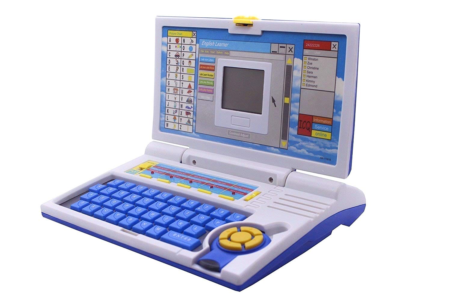  Kids’ English Learning Laptop Toy – Educational Computer for Children 