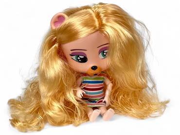  لعبة الدمى الصغيرة ذات الشعر الطويل 