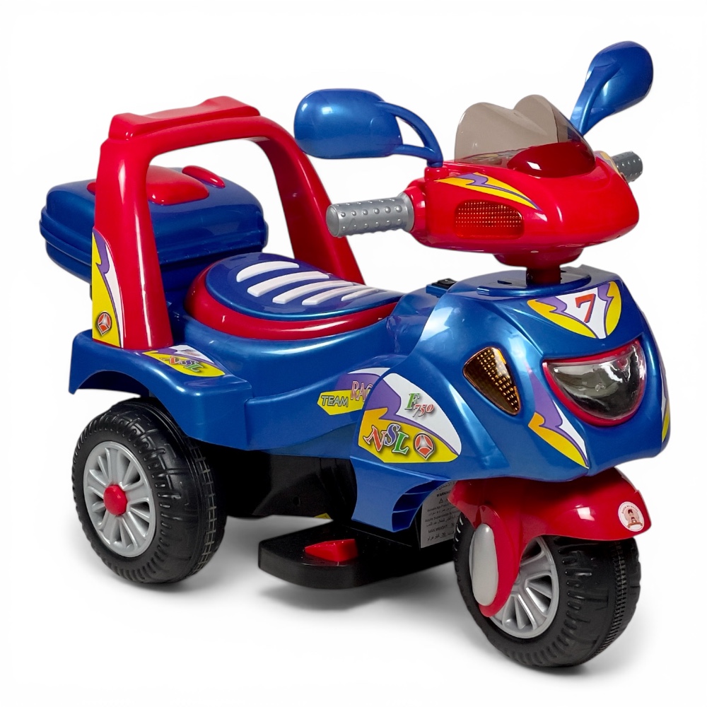  6V Space-Themed Electric Motorcycle for Kids – Kids Ride-On Motorbike 