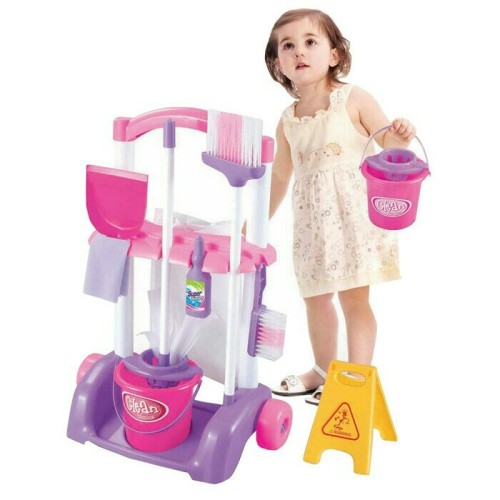  لعبة أدوات التنظيف البلاستيكية للأطفال 