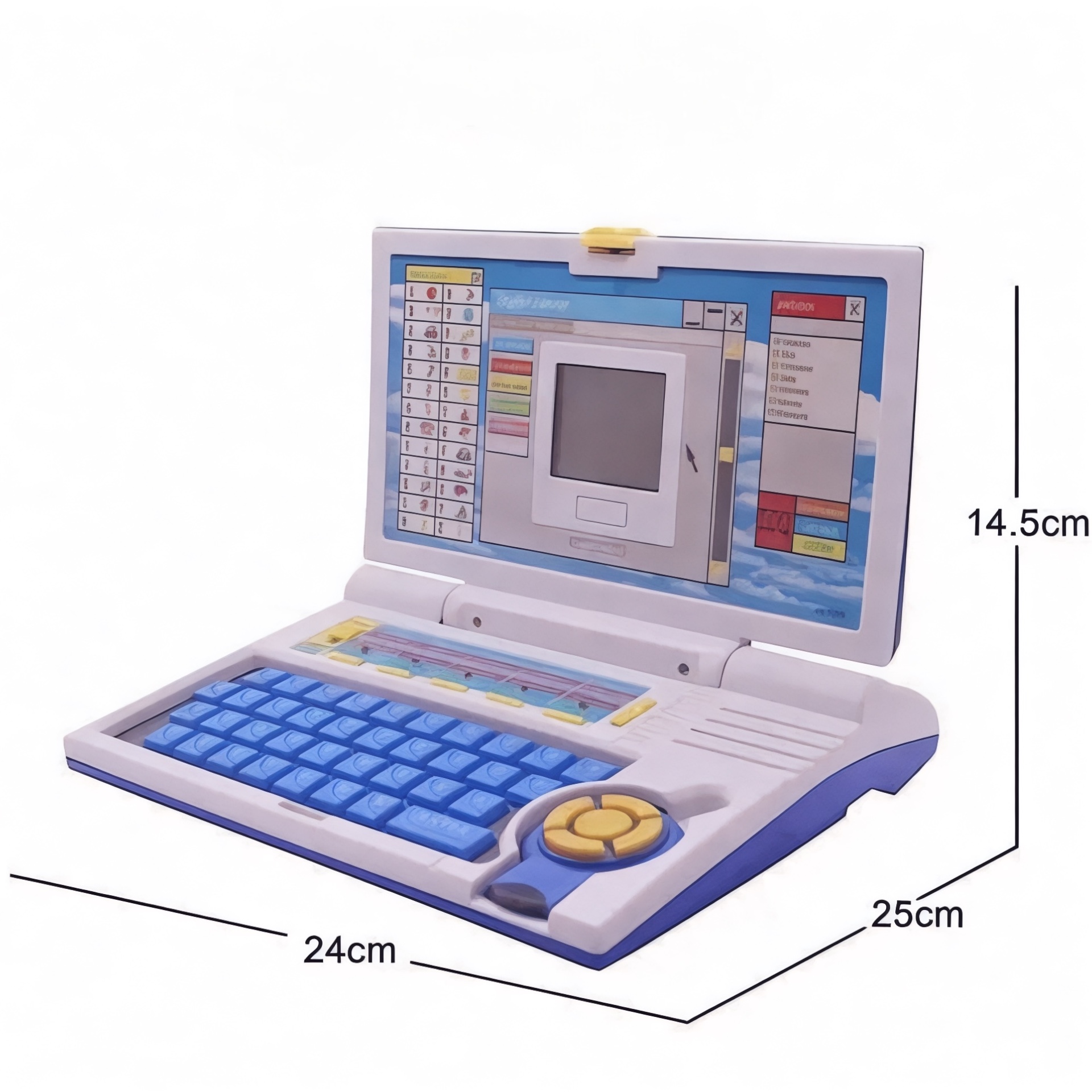  Kids’ English Learning Laptop Toy – Educational Computer for Children 