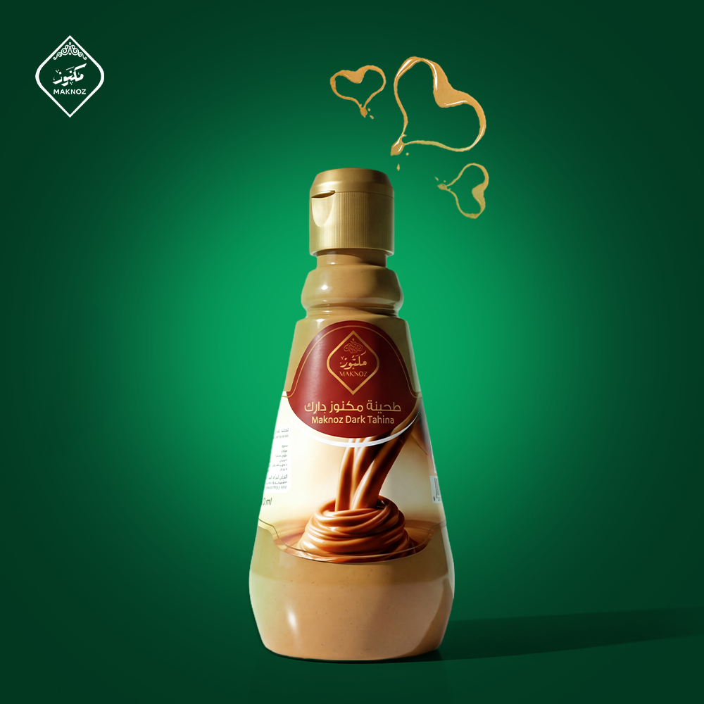 طحينة مكنوز |  دارك 300 مل عصار