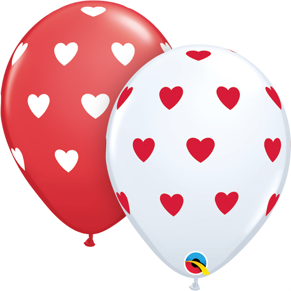 Helium Printed Balloons - "LOVE"