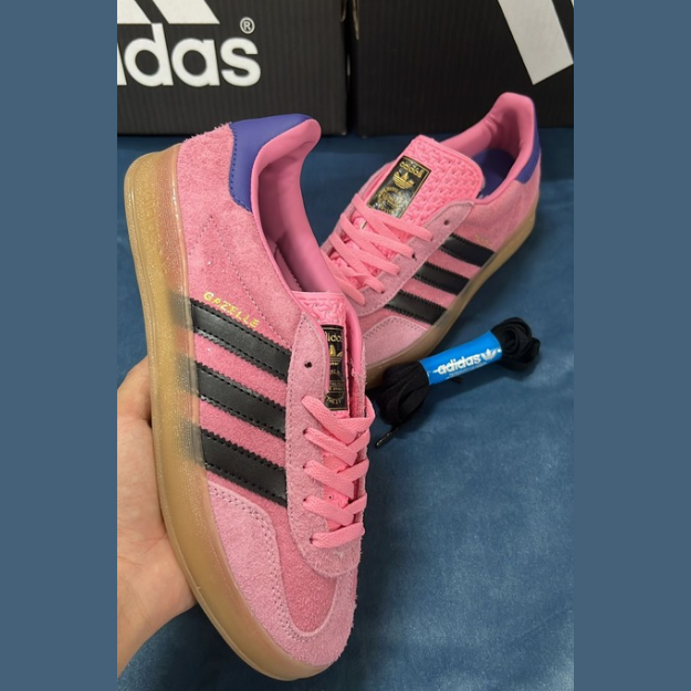 adidas gazelle silver green womens Adidas Gazelle Indoor W Sneaker » Buy online now! main image 1